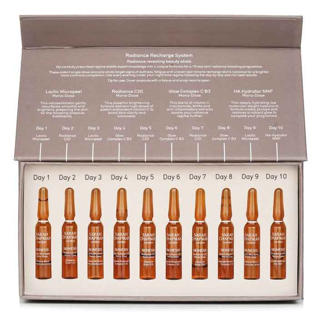 Skinesis Radiance Recharge System - 10x1ml/0.03oz
