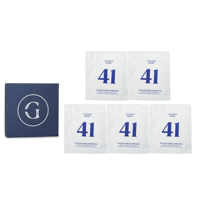 N.41 Moisturising Regenerating Sheet Mask - 5x10ml/0.33oz I Numeri Primi