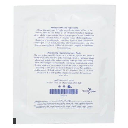 N.41 Moisturising Regenerating Sheet Mask - 5x10ml/0.33oz I Numeri Primi