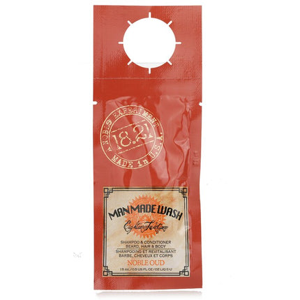 Man Made Wash Shampoo, Conditioner & Body Wash - # Noble Oud - 15ml/0.5oz 18.21 Man Made