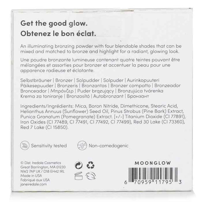 Purebronze Shimmer Bronzer Palette Refill - # Moonglow - 9.9g/0.35oz