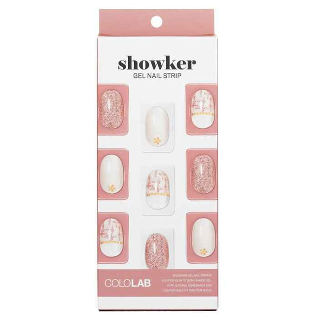 Showker Gel Nail Strip # Csa102 Lady's Jacket - 1pcs