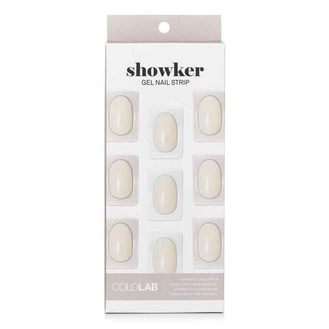 Showker Gel Nail Strip # Csf211 Sweet Vanilla - 1pcs