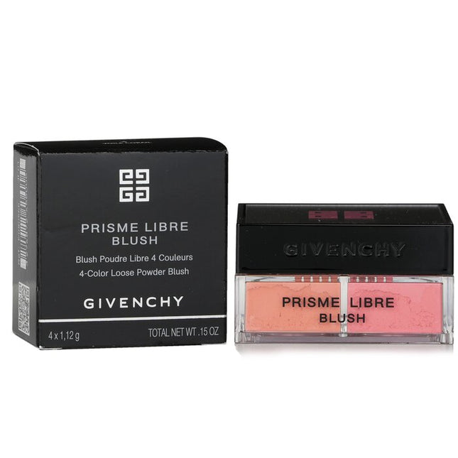 Prisme Libre Blush The First 4 Color Loose Powder Blush - # 3 Voile Corail - 4x1.12g/0.15oz Givenchy