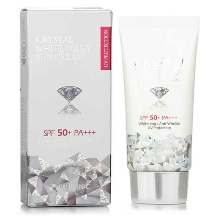Crystal White Milky Sun Cream Spf 50+/pa+++ - 50ml