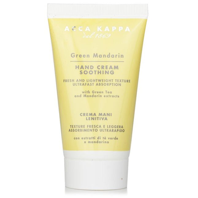 Green Mandarin Hand Cream - 75ml/2.5oz Acca Kappa