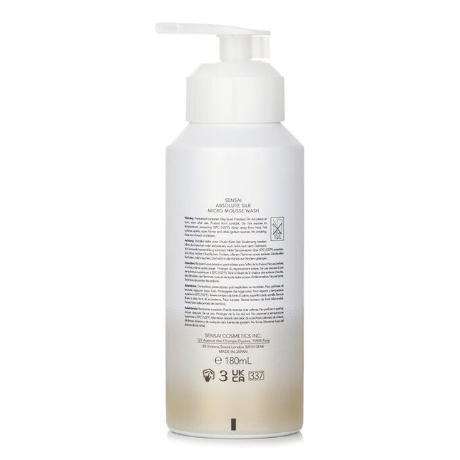 Sensai Absolute Silk Micro Mousse Wash - 180ml Kanebo