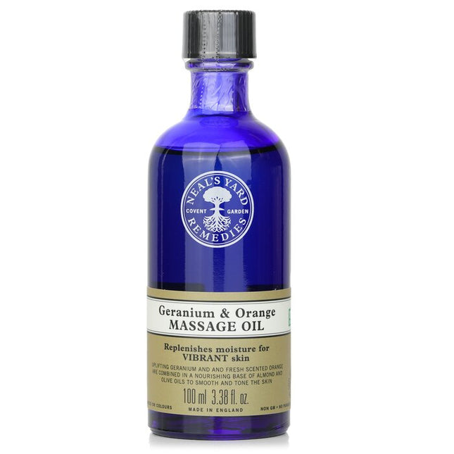 Geranium & Orange Massage Oil - 100ml/3.38oz Neal's Yard Remedies