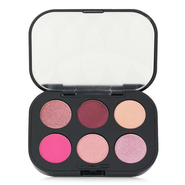 Connect In Colour Eye Shadow (6x Eyeshadow) Palette - # Rose Lens - 6.25g/0.22oz Mac