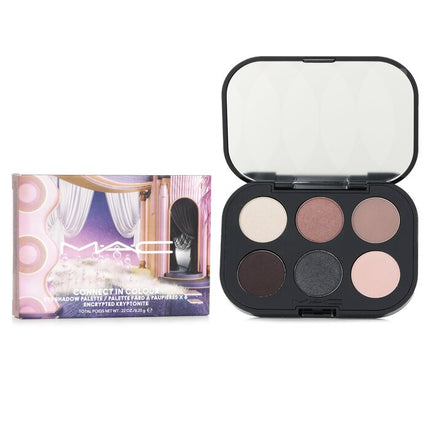 Connection In Colour Eye Shadow (6x Eyeshadow) Palette - # Encrypted Kryptonite - 6.25g/0.22oz Mac