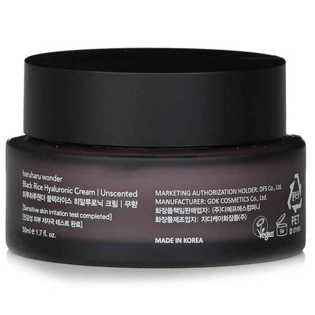 Black Rice Hyaluronic Cream (unscented) - 50ml/1.7oz