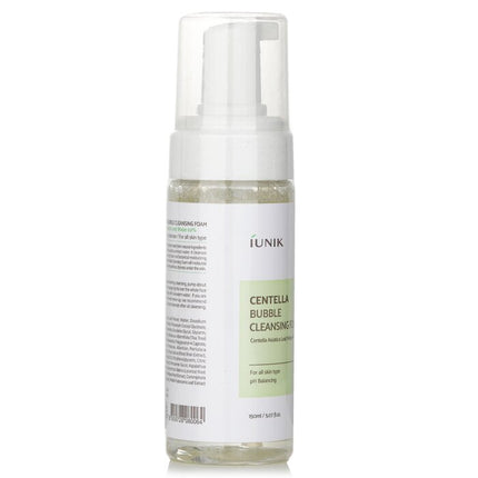 Centella Bubble Cleansing Foam - For All Skin Type - 150ml/5.07oz Iunik