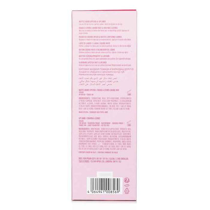 Matte Lip Kit: Matte Liquid Lipstick 3ml + Lip Liner 1.1g - # 402 Mary Jo K - 2pcs