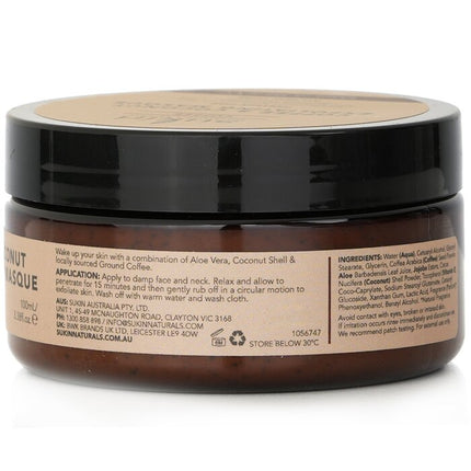 Natural Coffee & Coconut Exfoliating Masque - 100ml/3.38oz Sukin