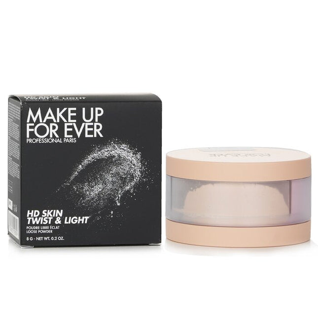 Hd Skin Twist & Light Loose Powder - # 1.0 Clair/light - 8g/0.2oz Make Up For Ever