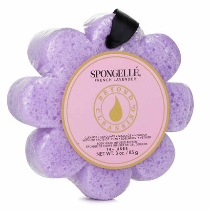 Wild Flower Soap Sponge - French Lavender (purple) - 1pc Spongelle