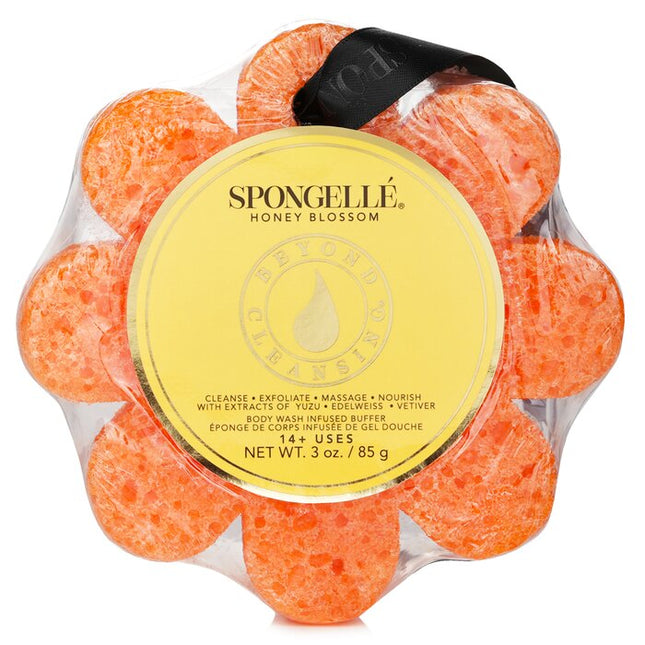 Wild Flower Soap Sponge - Honey Blossom (orange) - 1pc/85g Spongelle