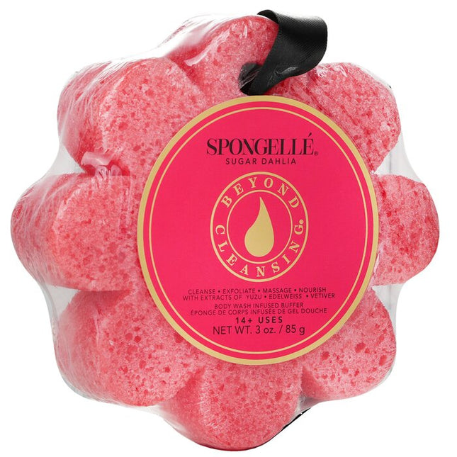 Wild Flower Soap Sponge - Sugar Dahlia (red) - 1pc/85g Spongelle