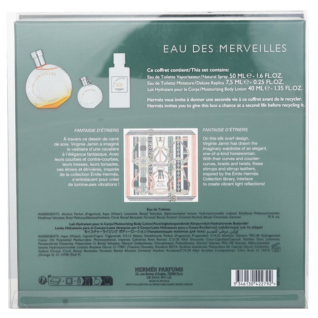 Eau Des Merveilles Coffret - 3pcs