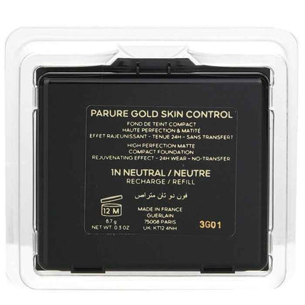 Parure Gold Skin Control High Perfection Matte Compact Foundation Refill - # 1n - 8.7g/0.3oz