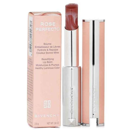 Rose Perfecto Beautifying Lip Balm - # 501 Spicy Brown - 2.8g/0.09oz