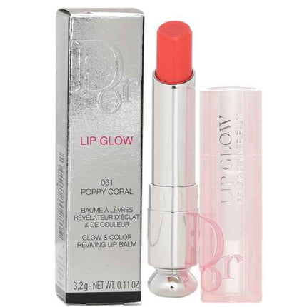 Dior Addict Lip Glow & Colour Reviving Lip Balm # 061 Poppy Coral - 3.2g/0.11oz