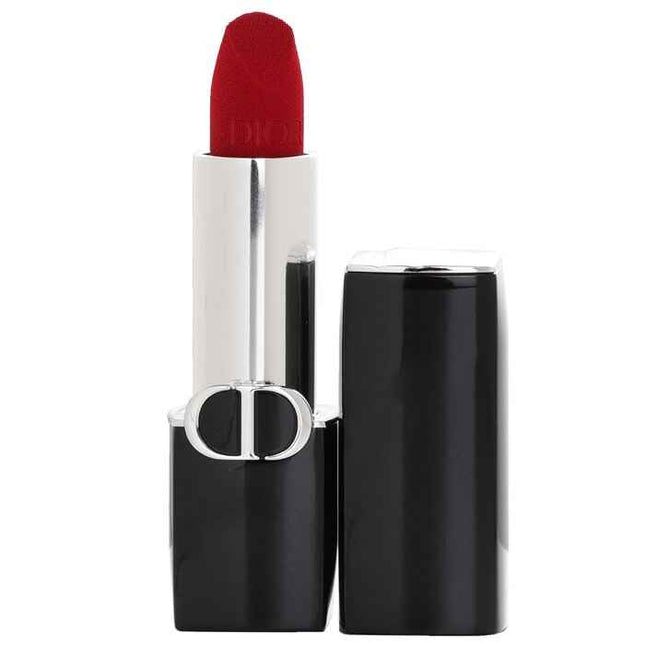 Rouge Dior Couture Colour Velvet & Satin Finishes Lipstick - # 999 Velvet Finish - 3.5g/0.12oz
