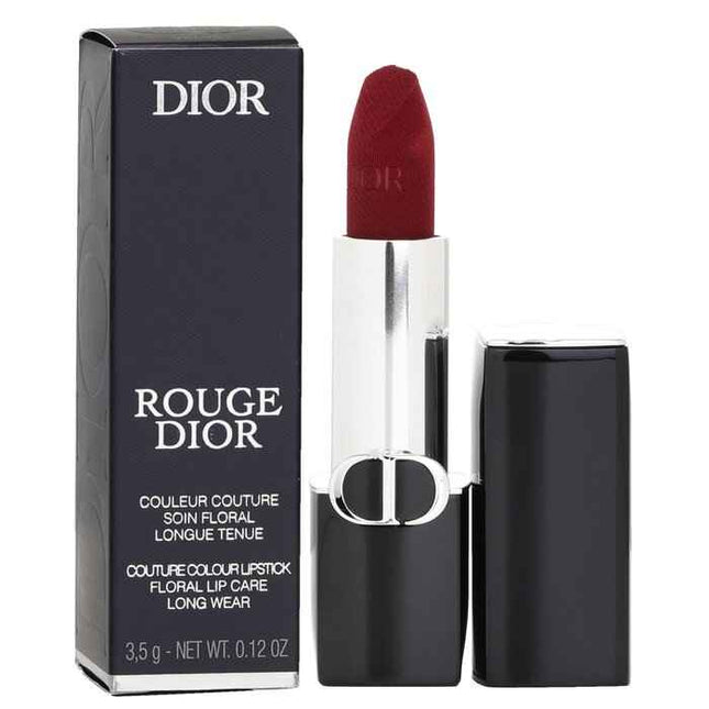Rouge Dior Couture Colour Velvet & Satin Finishes Lipstick - # 909 Midnight Velvet Finish - 3.5g/0.12oz