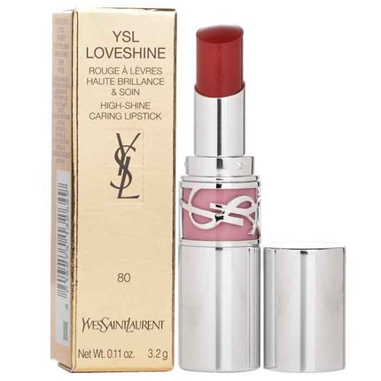 Ysl Loveshine Lipstick - # 80 Glowing Lava - 3.2g