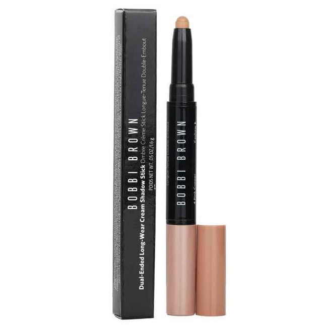 Dual Ended Long Wear Cream Eyeshadow Stick - # Pink Copper Shimmer/cashew Matte - 1.6g/0.05oz