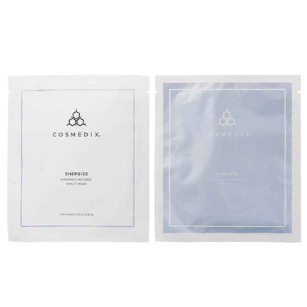 Bio Cellulose Radiant & Rejuvenating Sheet Mask Set - 4pcs/1 Box