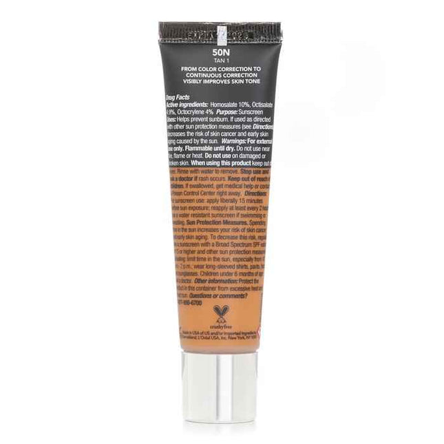Continuous Correction™ Cc Cream Spf 50 - # 50n Tan 1 - 30ml/1oz