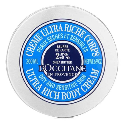 Shea Butter Ultra Rich Body Cream - 200ml/6.9oz
