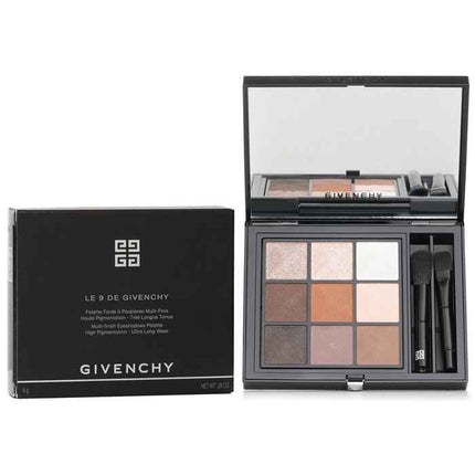 Le 9 De Givenchy Multi Finish Eyeshadows Palette (9x Eyeshadow) - # Le 9.12 - 8g
