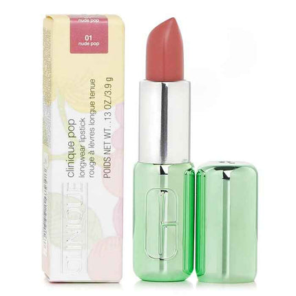 Pop Longwear Lipstick Shine - # 01 Nude Pop - 3.9g/0.13oz