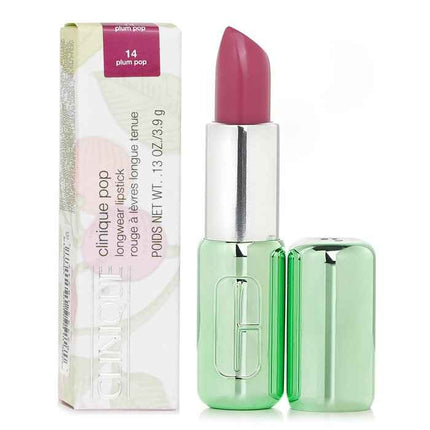 Pop Longwear Lipstick Shine - # 14 Plum Pop - 3.9g/0.13oz