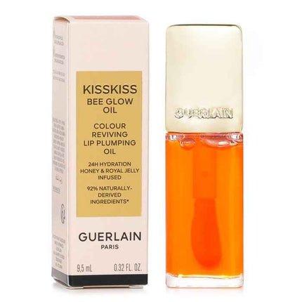Kisskiss Bee Glow Oil Colour Reviving Lip Plumping Oil - # 319 Peach Glow - 9.5ml/0.32oz