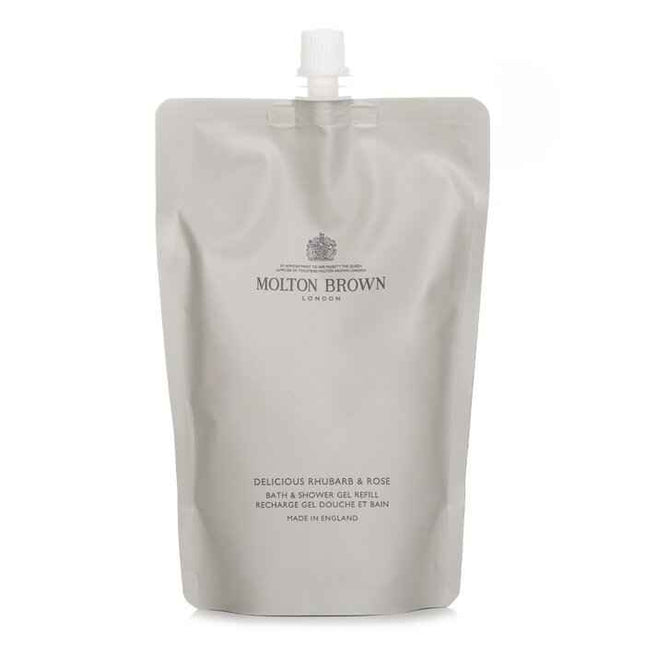 Delicious Rhubarb & Rose Bath & Shower Gel Refill - 400ml