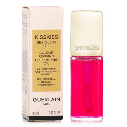Kisskiss Bee Glow Oil Colour Reviving Lip Plumping Oil - # 458 Rose Pop Glow - 9.5ml/0.32oz