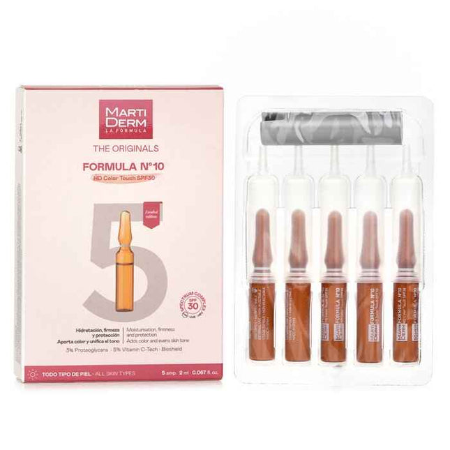 The Originals Formula Nº10 Hd Color Touch Ampoules Spf 30 - 5x 2ml