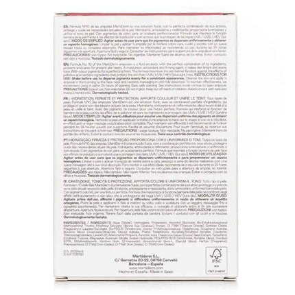 The Originals Formula Nº10 Hd Color Touch Ampoules Spf 30 - 5x 2ml