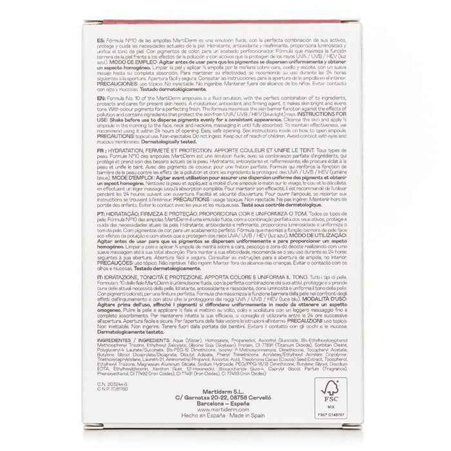 The Originals Formula Nº10 Hd Color Touch Ampoules Spf 30 - 5x 2ml