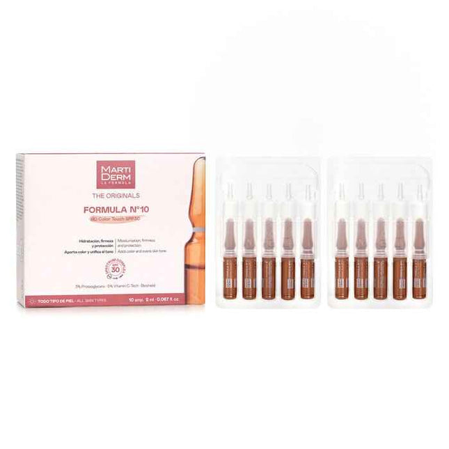 The Originals Formula Nº10 Hd Color Touch Ampoules Spf 30 - 10x 2ml