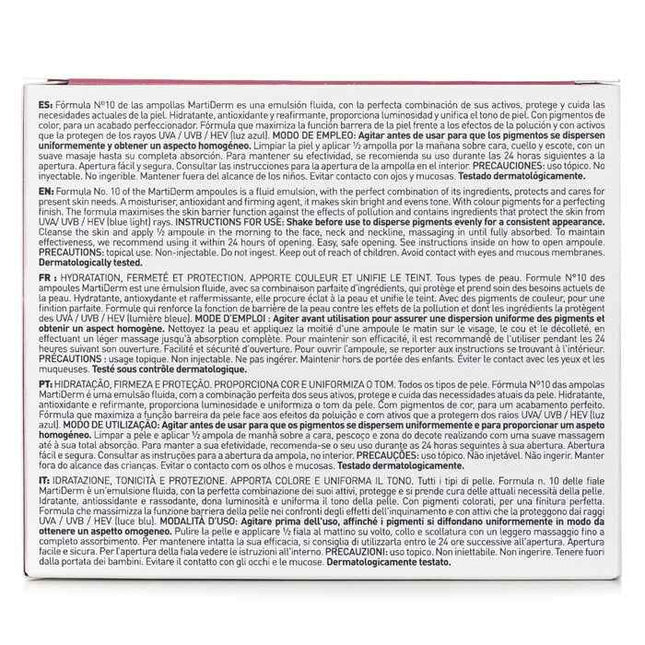 The Originals Formula Nº10 Hd Color Touch Ampoules Spf 30 - 30x 2ml