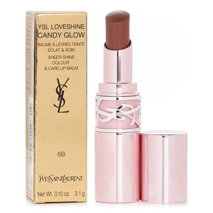 Ysl Loveshine Candy Glow Lip Balm - # 6b Brown Nude - 3.1g/0.1oz