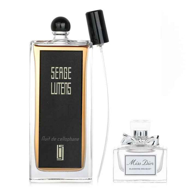 Serge Lutens Nuit De Cellophane Eau De Parfum Spray X Christian Dior Miss Dior Blooming Bouquet Eau De Toilette Spray - 2pcs