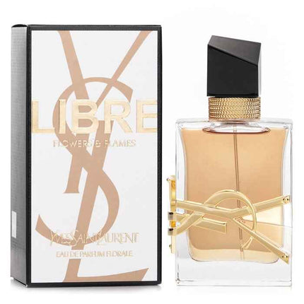 Libre Flowers & Flames Eau De Parfum Spray - 50ml/1.6oz