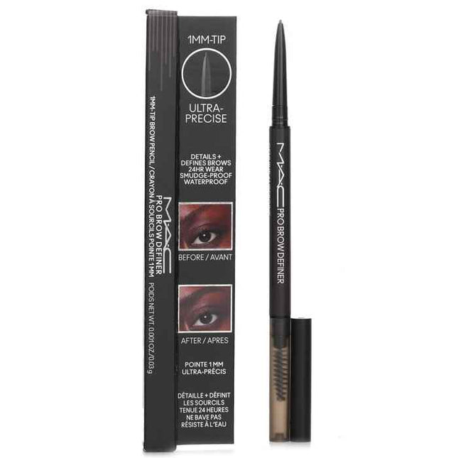 Pro Brow Definer 1mm Tip Brow Pencil - # Genuine Aubergine - 0.03g/0.001oz