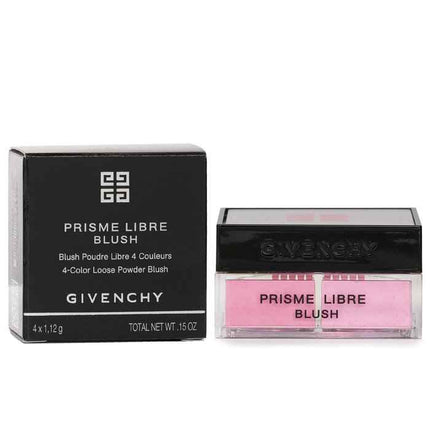 Prisme Libre Blush 4 Color Loose Powder Blush - # 5 Popeline Violine - 4x1.12g/0.15oz