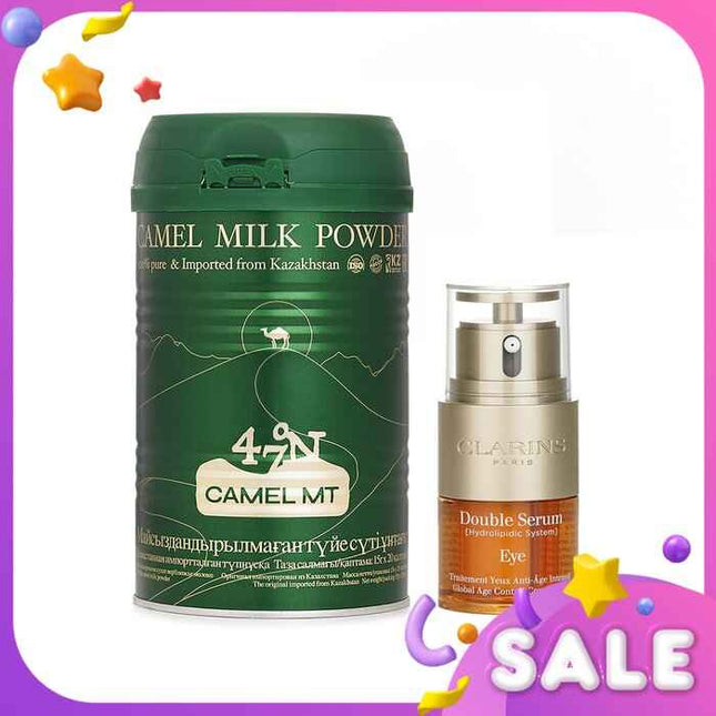 Camel Mt Camel Milk Powder + Clarins Double Serum Eye - 2pcs